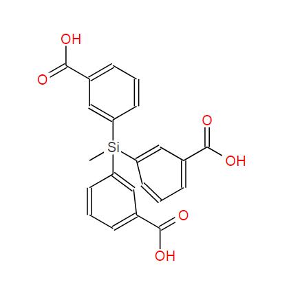 Benzoic acid,3,3',3''-(methylsilylidyne)tri- (8CI)