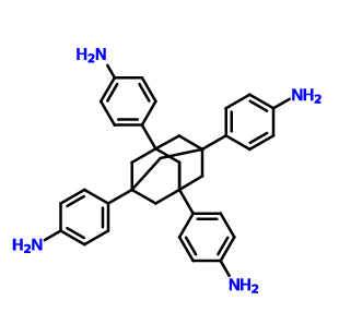 4,4'',4'''',4''''''-(金刚烷1,3,5,7-(四基)四苯胺,1,3,5,7-tetrakis(4-aminophenyl)adamantane