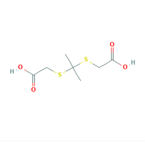 TK-COOH（乙酸）；2,2'-[丙烷-2,2-二基双(硫代)]二乙酸