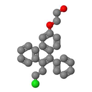 欧司哌米,2-[4-[(Z)-4-chloro-1,2-diphenylbut-1-enyl]phenoxy]ethanol