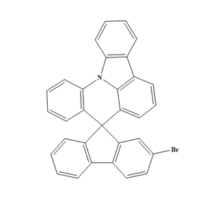 2-溴螺[芴-9,8'-吲哚[3,2,1-de]吖啶]；902518-12-1