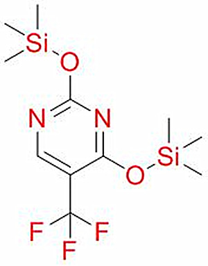 5-三氟甲基-2，4-双三甲基硅氧基嘧啶,5-(Trifluoromethyl)-2,4-bis[(trimethylsilyl)oxy]- pyrimidine