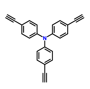 三(4-乙炔苯基)胺,Tris(4-ethynylphenyl) amine