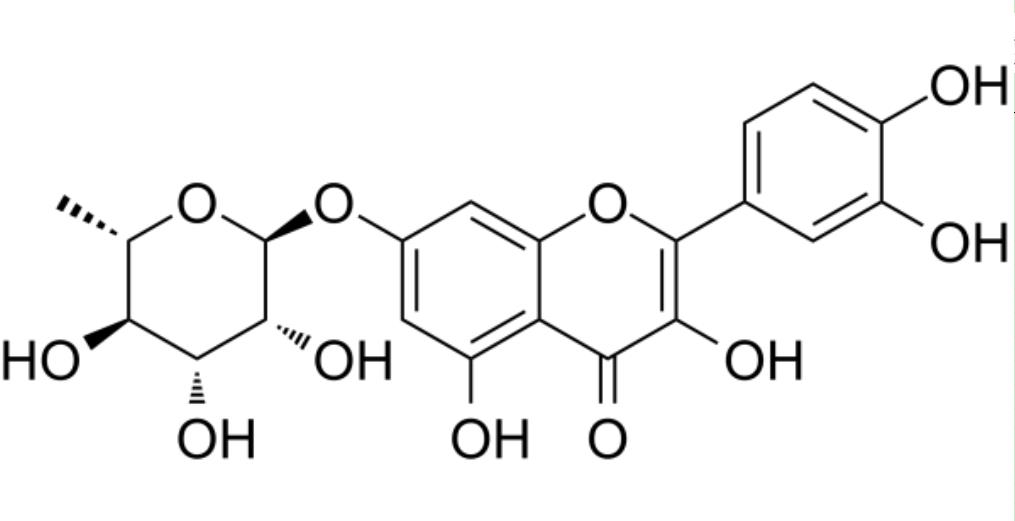 田基黄苷,Quercetin 7-rhamnoside