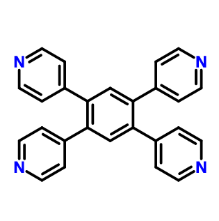 1,2,4,5-四-(吡啶-4-基)苯,4-(2,4,5-tripyridin-4-ylphenyl)pyridine