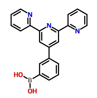 4'-(3-硼酸基)-2,2':6',2''三联吡啶,4'-(3-boric acid)-2,2':6',2'-tripyridine