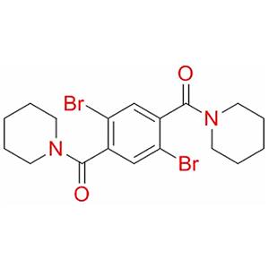 1,1’-(2,5-二溴-1,4-苯撑)双[1-(1-哌啶基)-甲酮],1,1