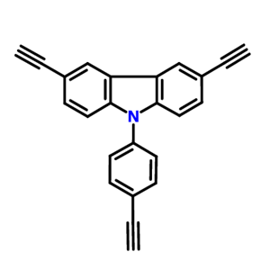 3,6-二乙炔基-9-(4-乙炔基苯基)-9H-咔唑