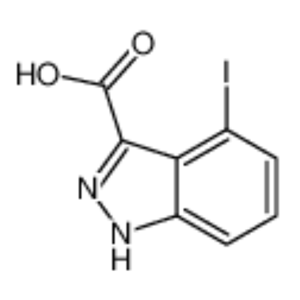 4-碘吲唑-3-羧酸,1H-INDAZOLE-3-CARBOXYLIC ACID, 4-IODO-