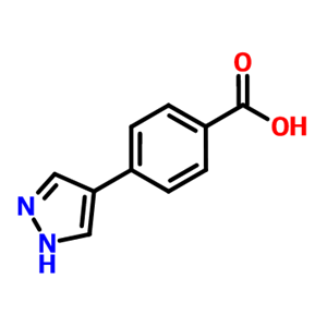 4-(1H-吡唑-4-基)苯甲酸,4-(1H-Pyrazol-4-yl)benzoic acid