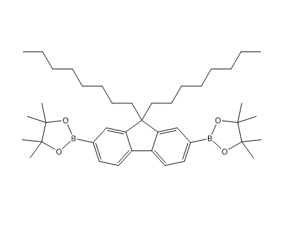 2,7-二硼酸频哪醇酯-9,9'-二辛基芴,2,7-Bis(4,4,5,5-tetramethyl-1,3,2-dioxaborolane-2-ly)-9,9-dioctyl-9H-fluorene