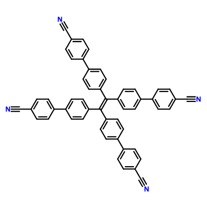 四(4-氰基联苯基)乙烯,tetrakis[4-(4'-cyanophenyl)phenyl]ethene