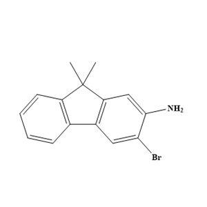 3-溴-9,9-二甲基-9H-芴-2-胺,3-bromo-9,9-dimethyl-9H-fluoren-2-amine