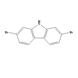 2,7-二溴咔唑；136630-39-2