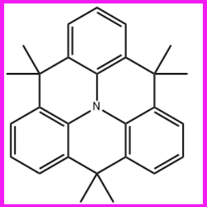 4,4,8,8,12,12-hexamethyl-8,12-dihydro-4H-benzo[1,9]quinolizino[3,4,5,6,7-defg]acridine,4,4,8,8,12,12-hexamethyl-8,12-dihydro-4H-benzo[1,9]quinolizino[3,4,5,6,7-defg]acridine