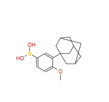 3-(1-金刚烷)-4-甲氧基苯基硼酸,3-(1-ADAMANTYL)-4-METHOXYBENZENEBORONIC ACID