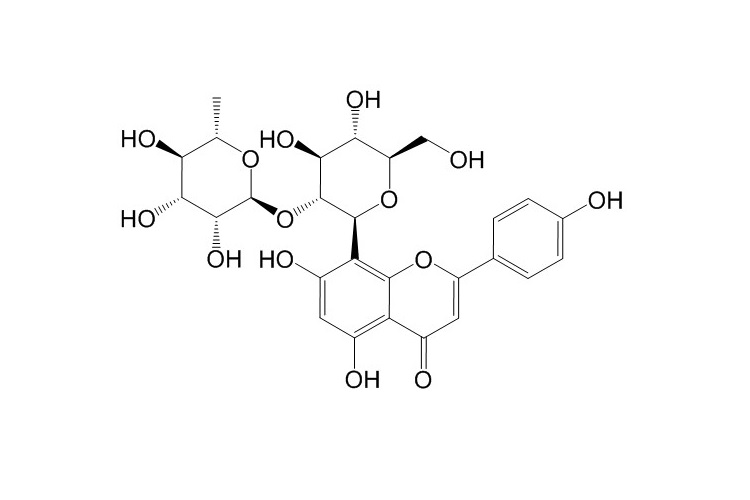 牡荆素鼠李糖苷,Rhamnosylvitexin