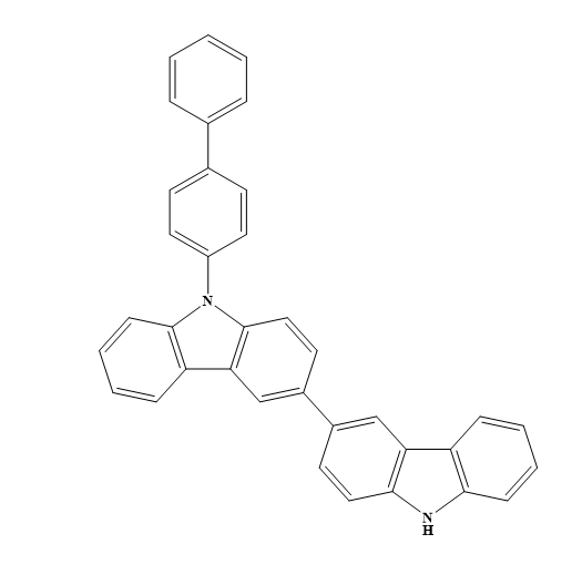 9-[1,1'-联苯]-4-基-3,3'-联咔唑,9-[1,1'-biphenyl]-4-yl-3,3'-Bi-9H-carbazole