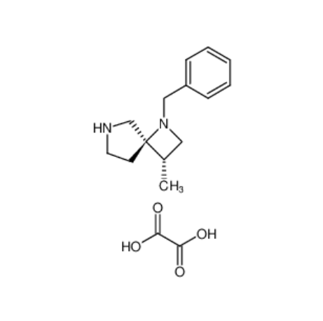 迪高替尼中间体,1,6-Diazaspiro[3.4]octane, 3-methyl-1-(phenylmethyl)-, ethanedioate (2:1), (3S,4R)-