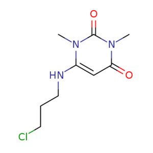 6-(3-氯丙基)氨基1,3-二甲基脲嘧啶