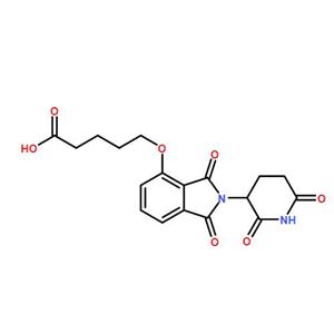 5-((2-(2,6-dioxopiperidin-3-yl)-1,3-dioxoisoindolin-4-yl)oxy)pentanoic acid
