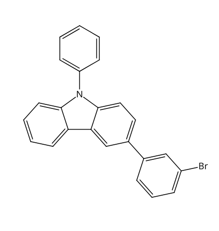 3-(3-溴苯基)-9-苯基-9H-c咔唑,3-(3-Bromophenyl)-9-phenyl-9H-carbazole