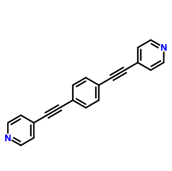 二(4-吡啶)對(duì)苯二乙炔,1,4-bis(pyridin-4-ylethynyl)benzene