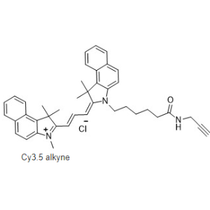 Cyanine3.5-炔烴,Cyanine3.5-ALK