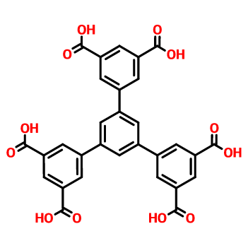 1,3,5-三(3,5-间二羧基苯基)苯,5'-(3,5-dicarboxyphenyl)-[1,1':3',1''-terphenyl]-3,3'',5,5''-tetracarboxylicacid