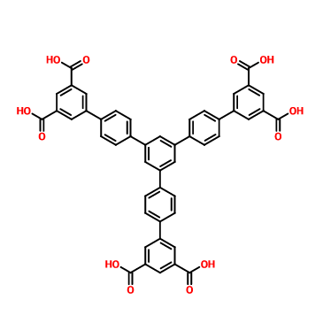 1,3,5-三(3,5′-二羧基[1,1′-联苯]-4-基)苯,1,3,5-tris(3′,5′-dicarboxy[1,1′-biphenyl]-4-yl)benzene