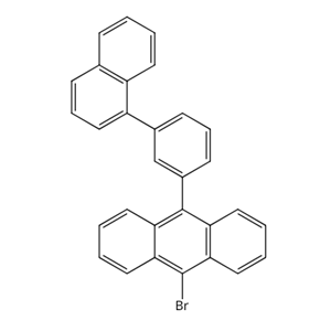 9-溴-10-[3-(1-萘基)苯基]蒽,9-Bromo-10-[3-(1-naphthalenyl)phenyl]-anthracene