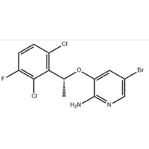 [5-溴-3-[(1R)-(2,6-二氯-3-氟苯基)乙氧基]吡啶-2-基]胺,(R)-5-bromo-3-(1-(2,6-dichloro-3-fluorophenyl)ethoxy)pyridin-2-amine