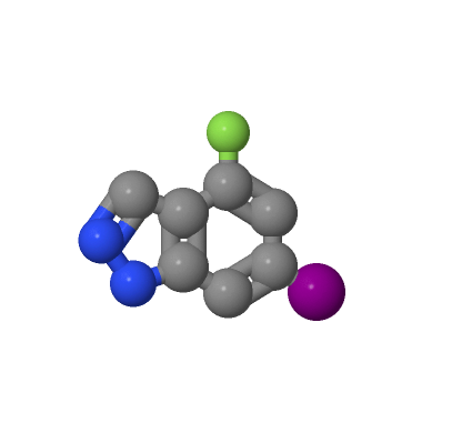 4-氟-6-碘-1H-吲唑,6-Fluoro-4-iodoindazole