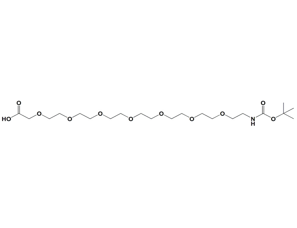 叔丁氧羰基-PEG7-乙酸,t-boc-N-amido-PEG7-acetic acid