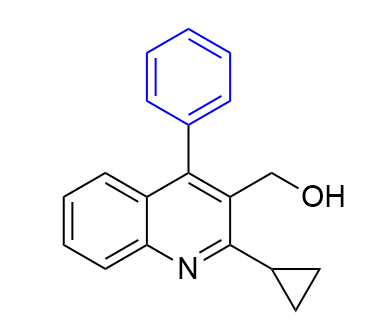 匹伐他汀杂质08,(2-cyclopropyl-4-phenylquinolin-3-yl)methanol
