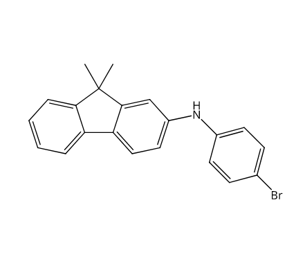 N-(4-溴苯基)-9,9-二甲基-9H-芴-2-胺,N-(4-Bromophenyl)-9,9-dimethyl-9H-fluoren-2-amine