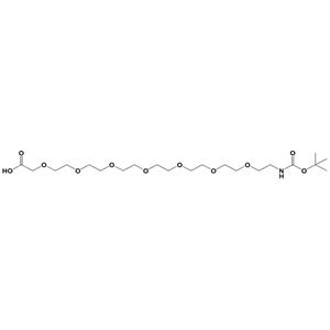 叔丁氧羰基-PEG7-乙酸