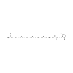 马来酰亚胺-酰胺-PEG7-丙酸,Mal-amido-PEG7-acid