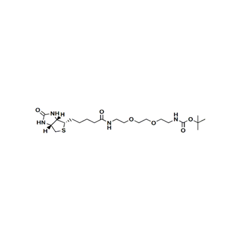 生物素-PEG2-叔丁氧羰基,Biotin-PEG2-NH-Boc