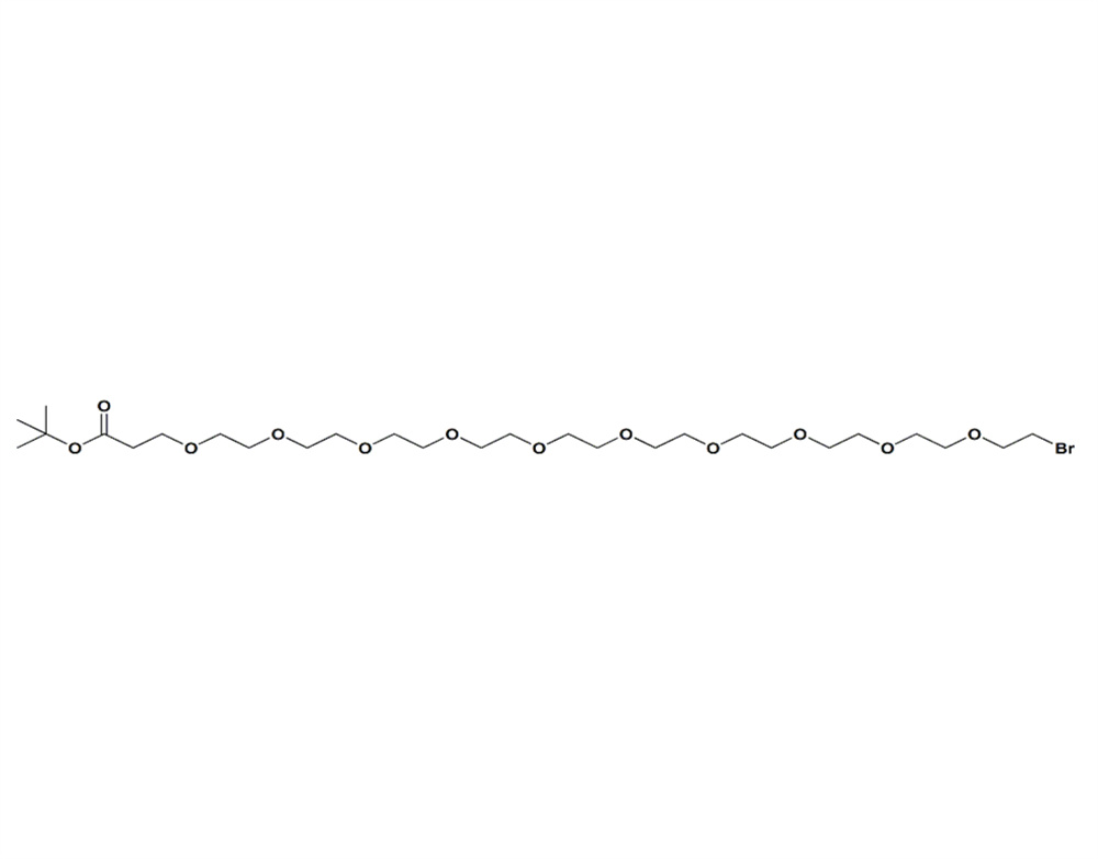 溴-PEG10-丙酸叔丁酯,Bromo-PEG10-t-butyl ester