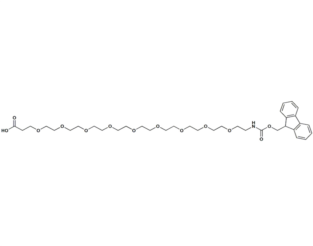 芴甲氧羰基-PEG9-羧酸,Fmoc-N-amido-PEG9- acid