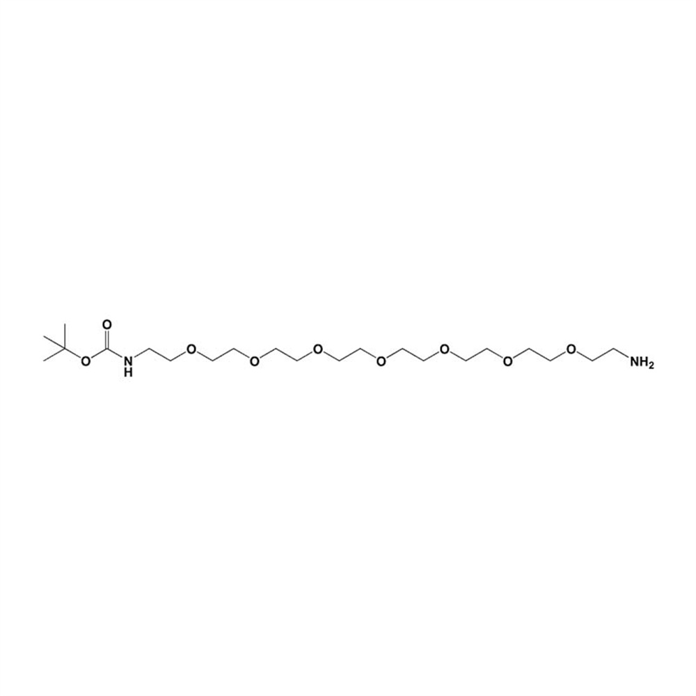 叔丁氧羰基-PEG7-胺,t-Boc-N-amido-PEG7-amine