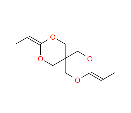 3,9-二亚乙基-2,4,8,10-四氧杂螺[5,5]十一烷,2,4,8,10-Tetraoxaspiro[5.5]undecane, 3,9-diethylidene-