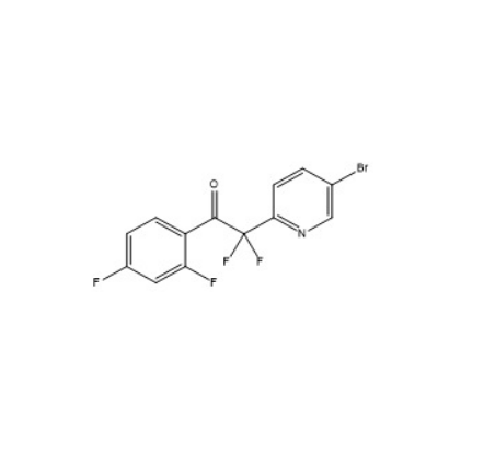 2-(5-bromopyridin-2-yl)-1-(2,4-difluorophenyl)-2,2-difluoroethanone,2-(5-bromopyridin-2-yl)-1-(2,4-difluorophenyl)-2,2-difluoroethanone