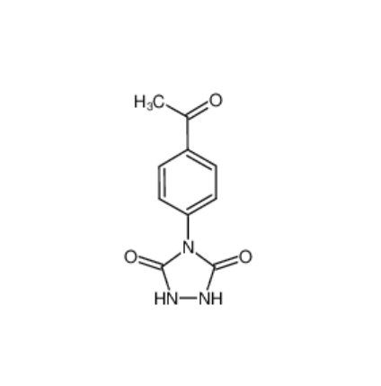 4-(4-acetylphenyl)-1,2,4-triazolidine-3,5-dione,4-(4-acetylphenyl)-1,2,4-triazolidine-3,5-dione