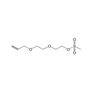 丙炔基-PEG3-甲基磺酸酯
