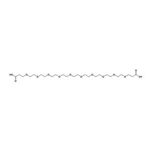 羧酸-PEG10-羧酸,Bis-PEG10-acid