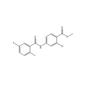2-chloro-4-(5-fluoro-2-methyl-benzoylamino)-benzoic acid methyl ester