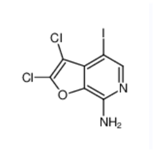 2,3-Dichloro-4-iodofuro[2,3-c]pyridin-7-amine