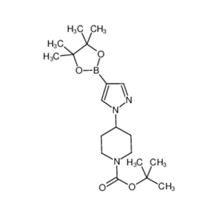 4-[4-(4,4,5,5-四甲基-1,3,2-二氧杂环戊硼烷-2-基)-1H-吡唑-1-基]哌啶-1-甲酸叔丁酯